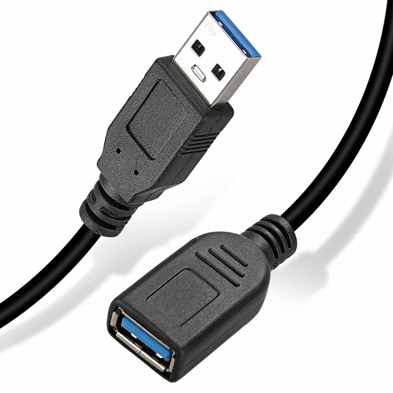 SaiTech IT 10 Pack 15cm Short USB 3.0 Male A to Female A Extension Cable 5GBps for Laptop/PC/Printers- Black - Image 5